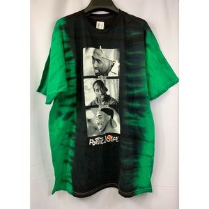 NWT POETIC JUSTICE 90s Movie Tupac Graphic Tee L